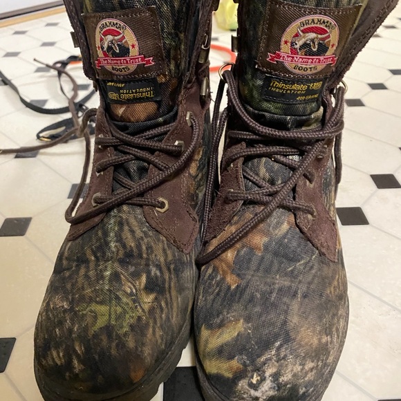 BRAHMA HUNTER Camo ThinsulateUltra Insulation Waterproof Boots